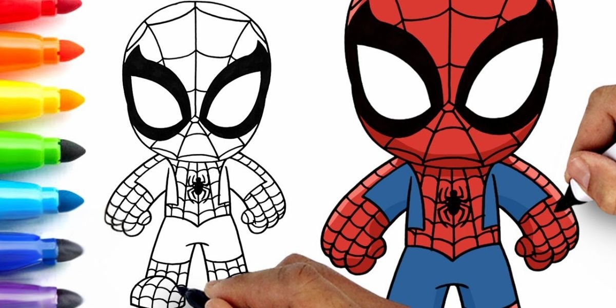 Drawing:7barsug8u0w= Spiderman- Easy Drawing Ideas