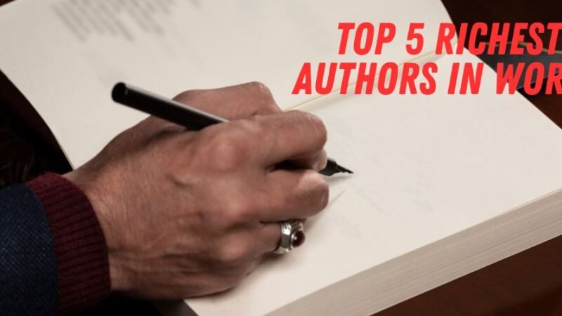 Top 5 Richest Authors in World